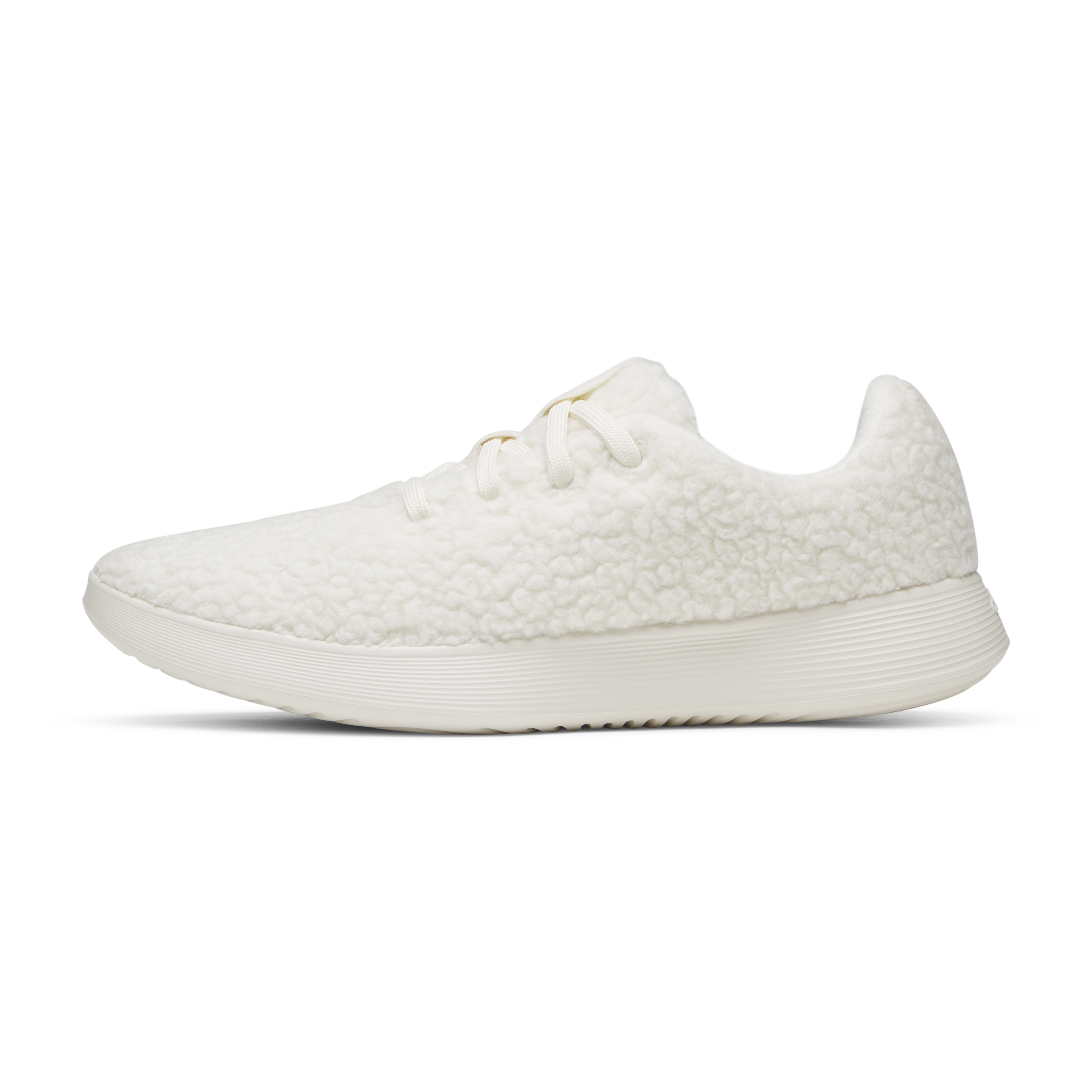 Men's Wool Runner NZ Fluff - Natural White (Natural White Sole)