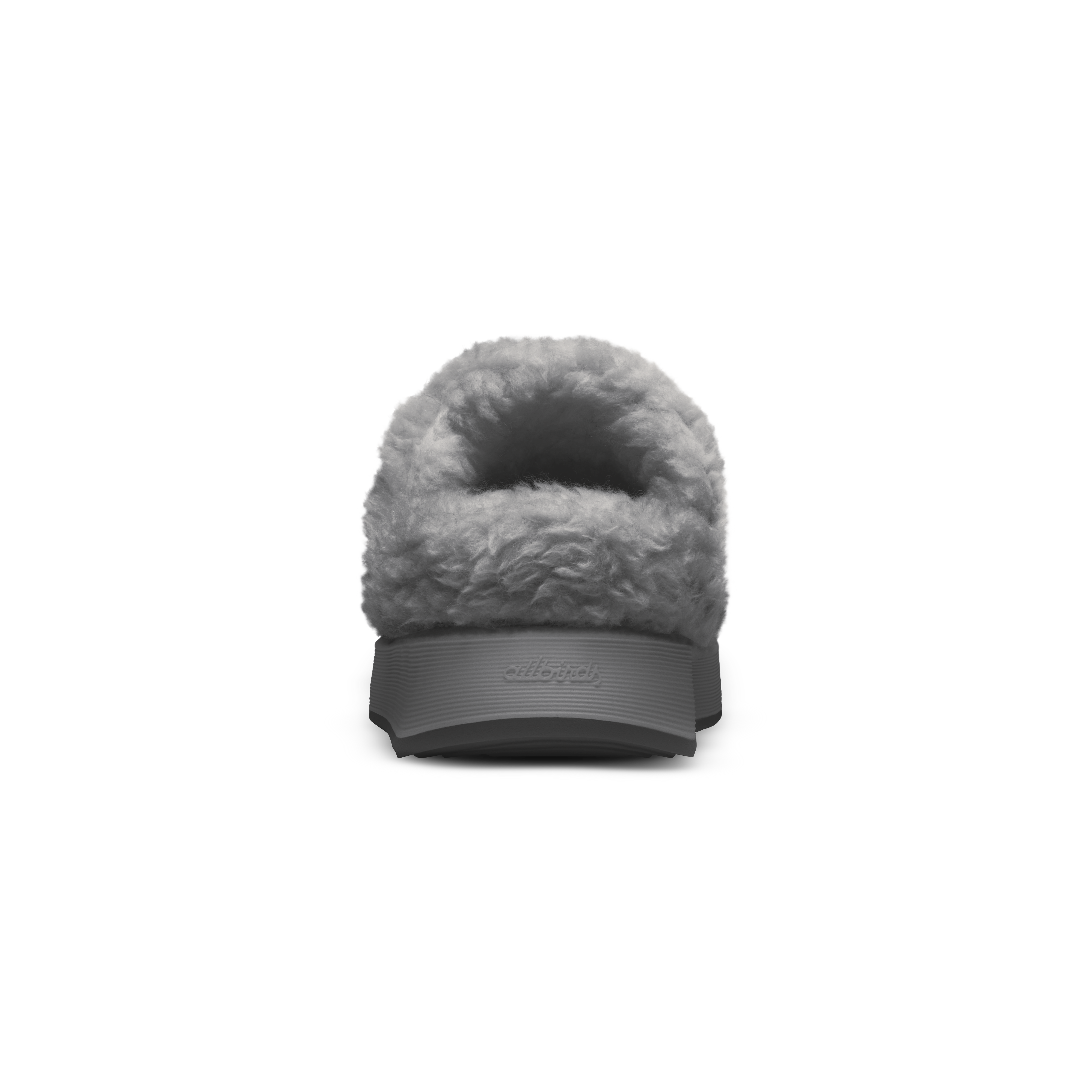 Alternative view of Women's Kiwi Slipper - Medium Grey (Pebble Grey Sole)
